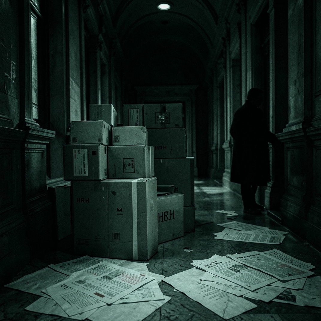 Ex-Prinz Andrew ignoriert Titelentzug – "HRH" Etiketten auf Umzugskartons entfachen Debatte