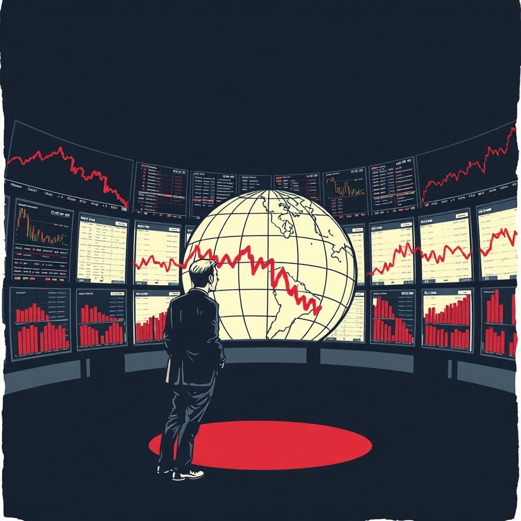 Finanzguru prophezeit Kollaps: "Crash-Wahrscheinlichkeit auf Rekordhoch"