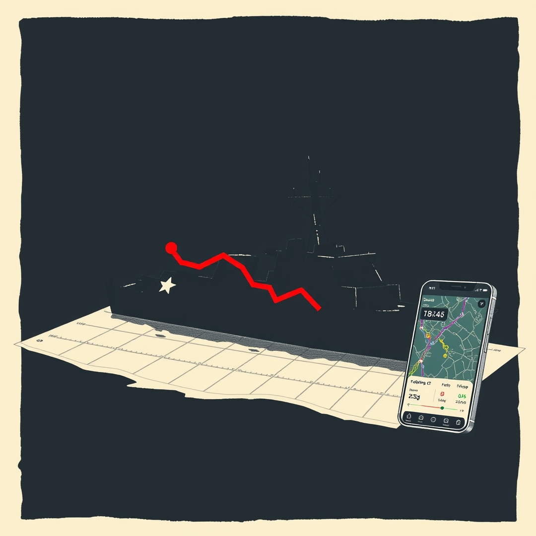 Fitness-App enthüllt geheime Schiffsbewegungen: Soldat joggt Flugzeugträger in die Enthüllung