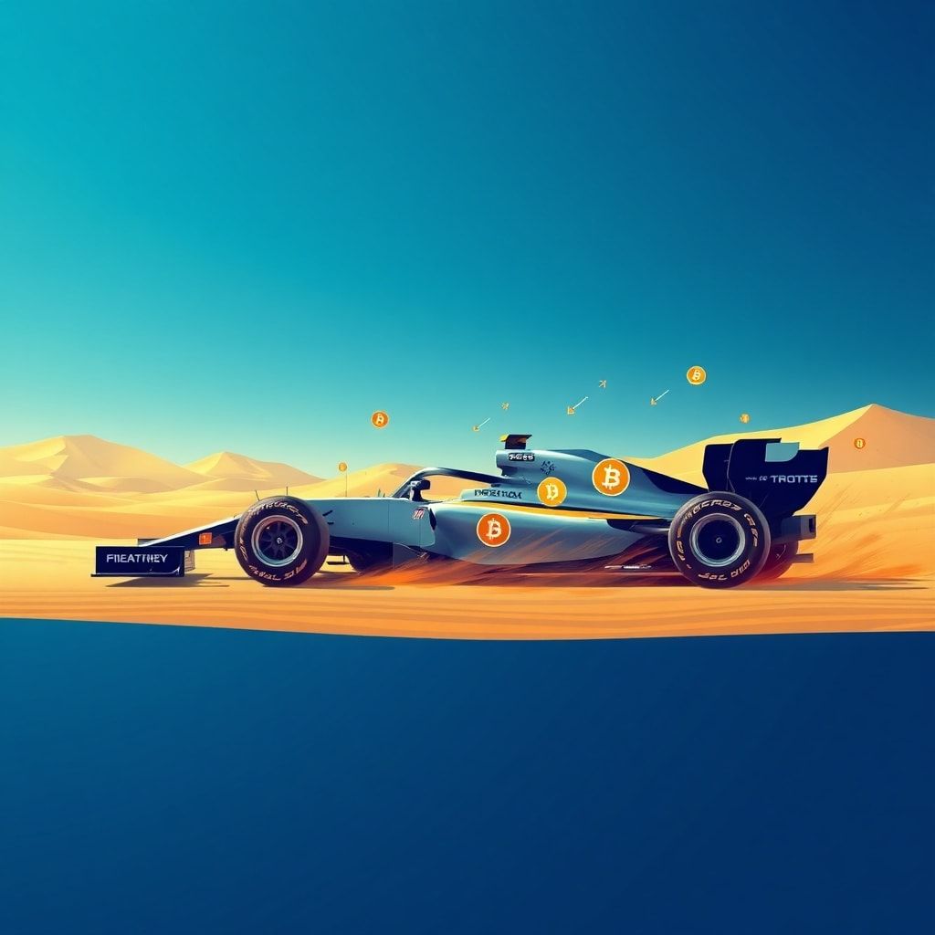 Formel-1-Sponsoring durch Kryptofirmen durch Nahost-Krise bedroht