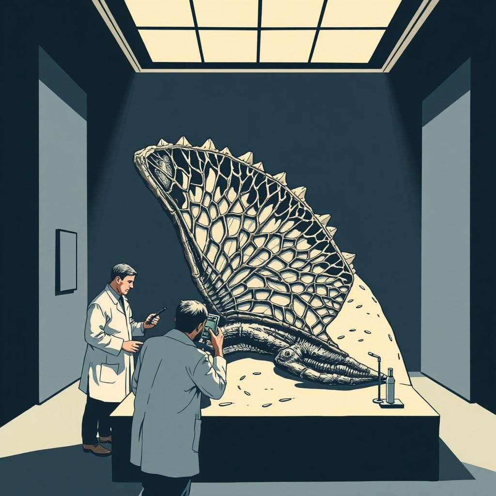 Forschende entdecken revolutionäre Flossenstruktur bei prähistorischem Raubfisch