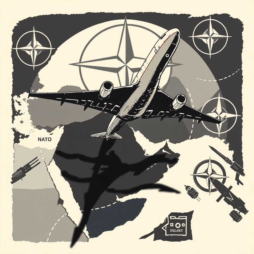 Französischer Air-France-Flug muss wegen Raketenbeschuss umkehren – Nato erhöht Alarmbereitschaft