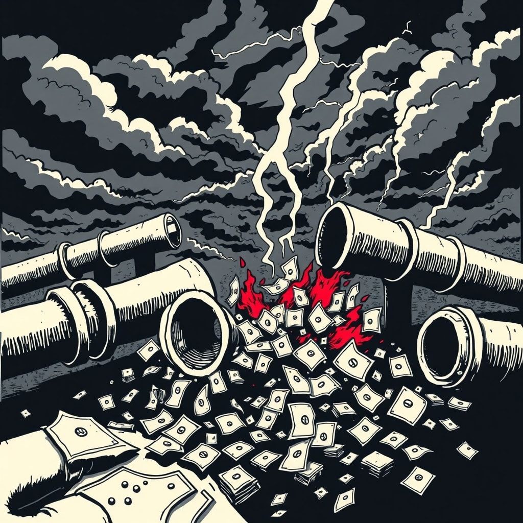 Gasnetz-Krise: Experten warnen vor doppeltem Risiko für Betreiber und Kunden