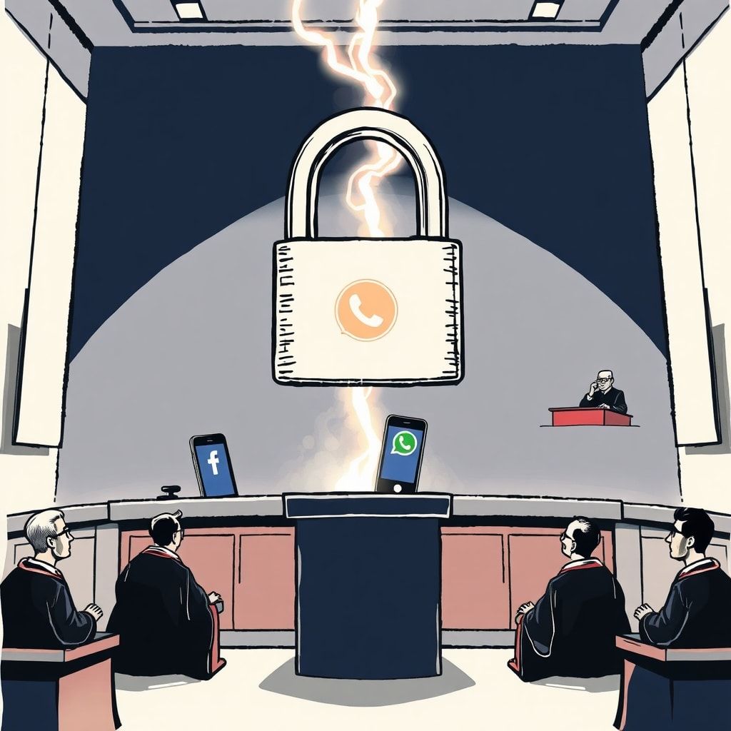 Gericht stoppt Datenautobahn: WhatsApp muss Facebook-Sperre einhalten