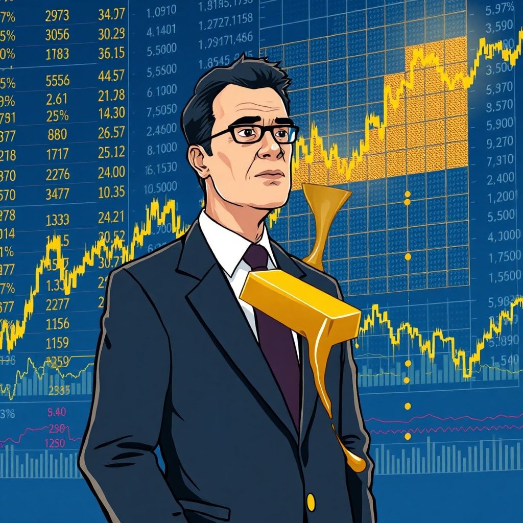 Gold gilt nicht mehr als Wertaufbewahrung – Experte prophezeit 2008-ähnliche Marktkorrektur