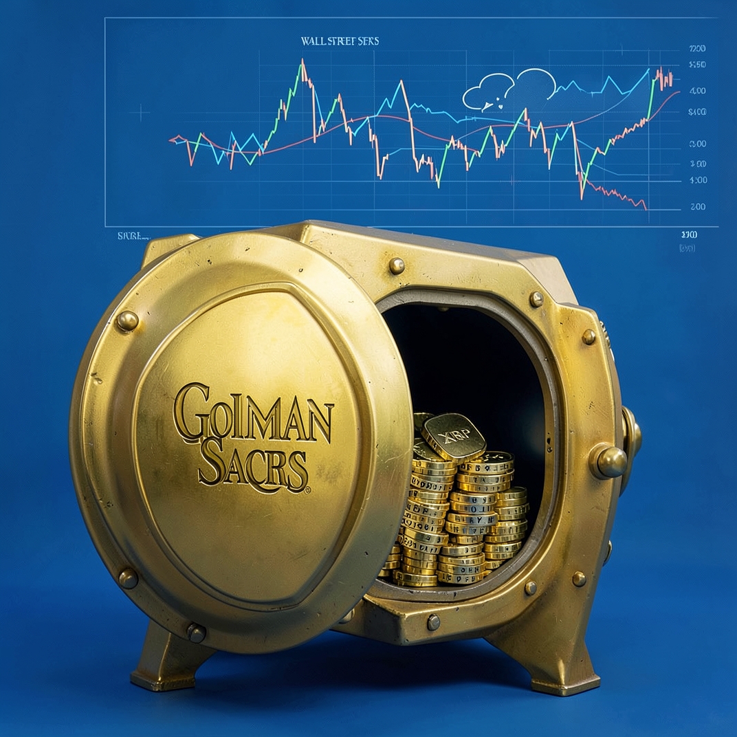 Goldman Sachs hortet 154 Millionen Dollar in XRP – doch der Kurs bleibt stur