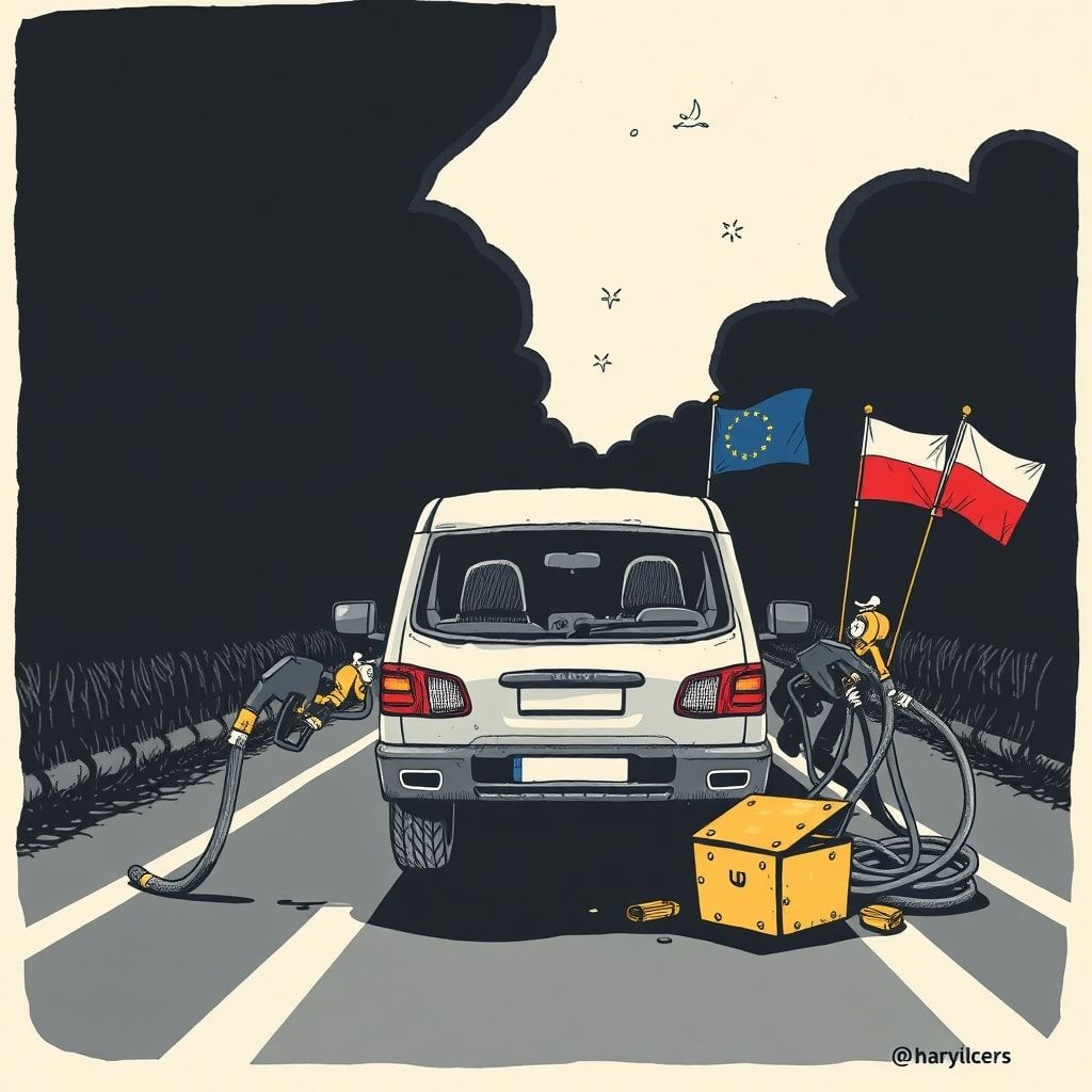 Grenzüberschreitender Sprit-Rausch: Deutsche plündern polnische Tankstellen