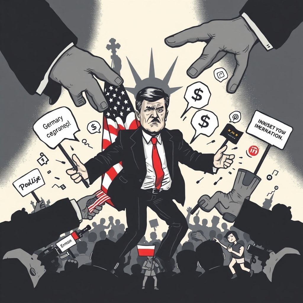 Hagel warnt vor "amerikanischen Verhältnissen" und beklagt "Hass" im Wahlkampf