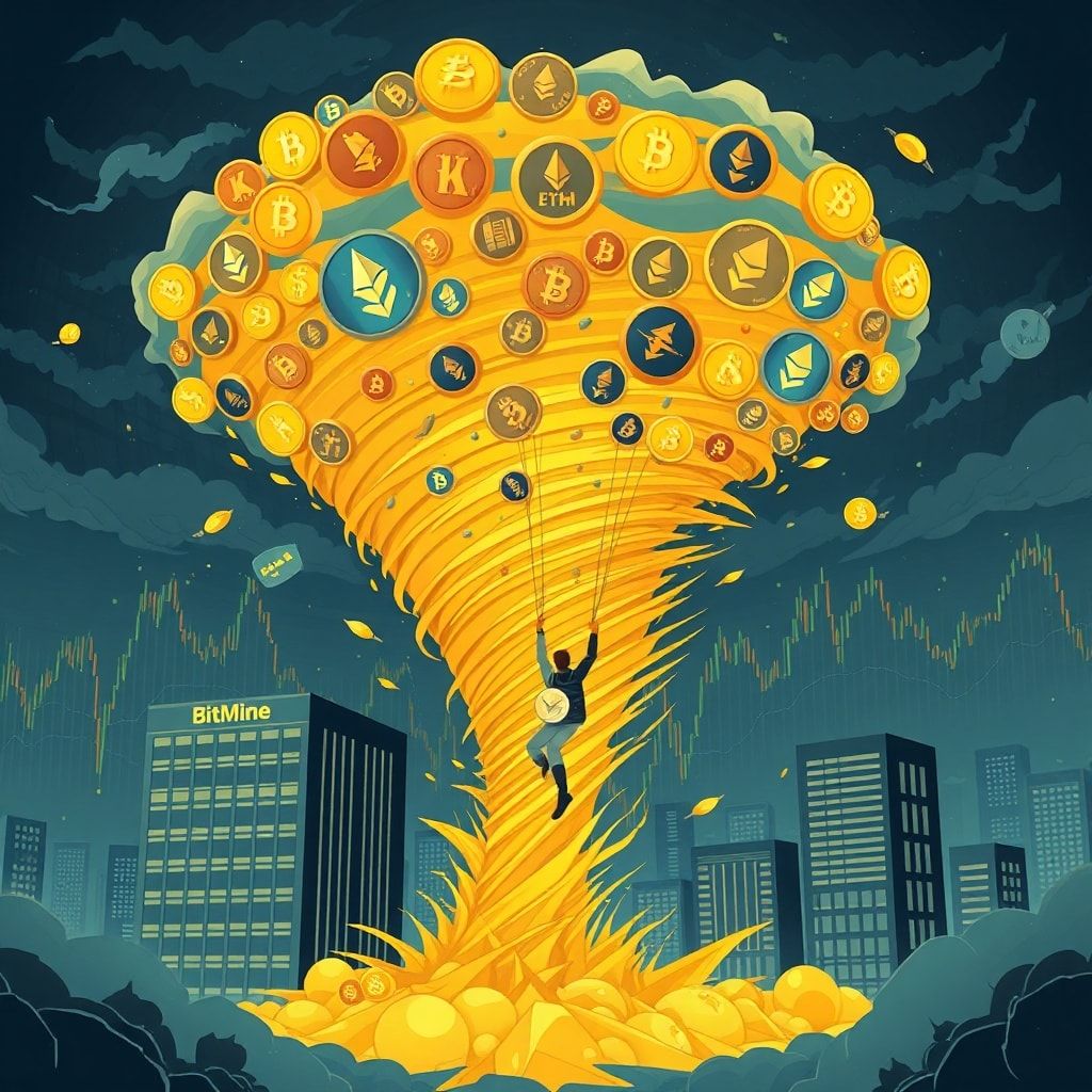 Hedgefonds Culper wettet gegen Ether und BitMine – „Todeswirbel“-Risiko alarmiert Märkte