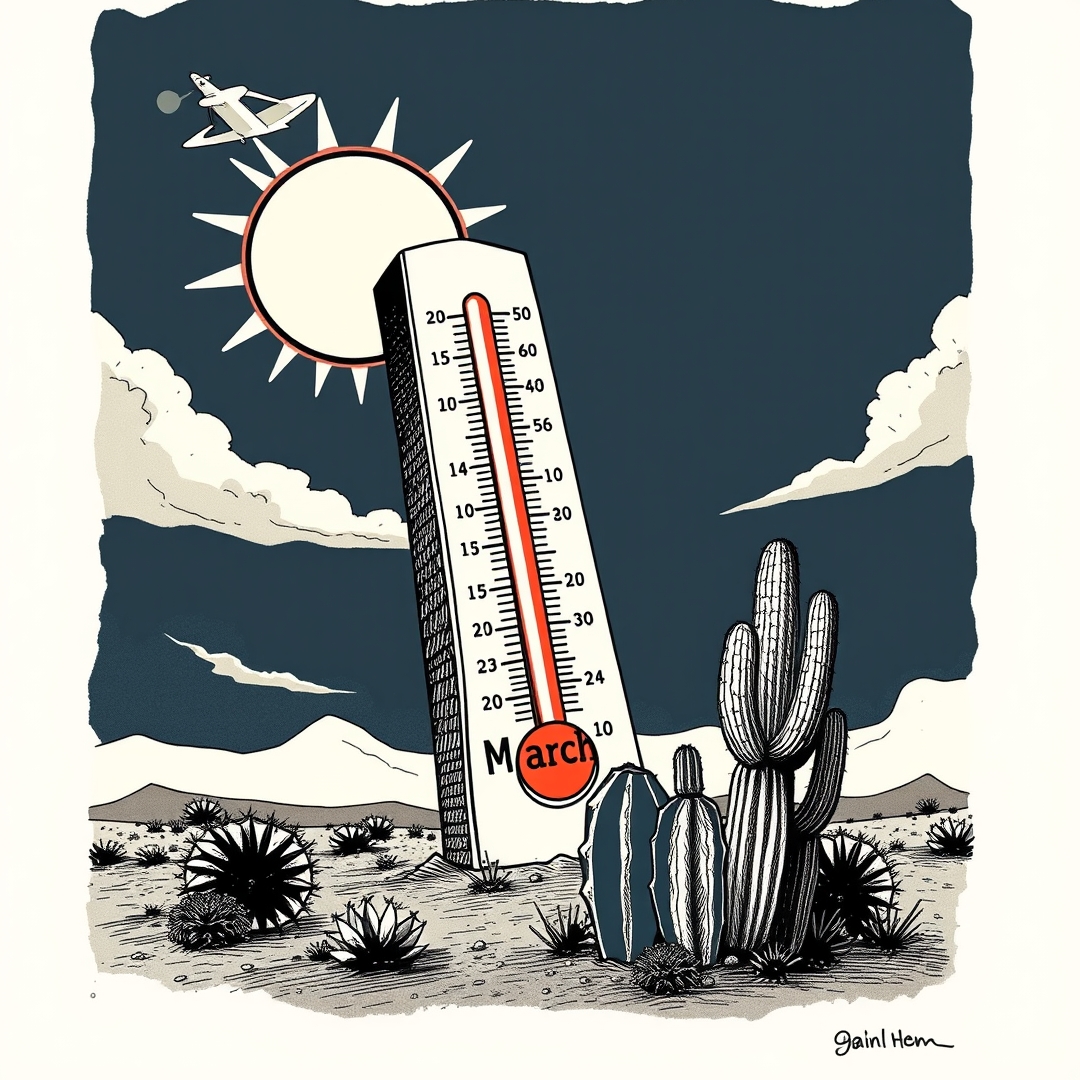 Hitzewelle in Arizona bricht März-Rekord - Meteorologen sprechen von "Klima-Premiere"