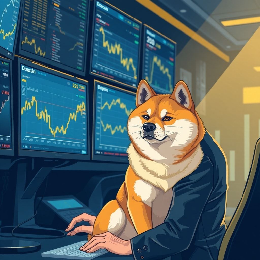 Hunde-Meme-Währung DOGE durchbricht psychologische Widerstandsmarke