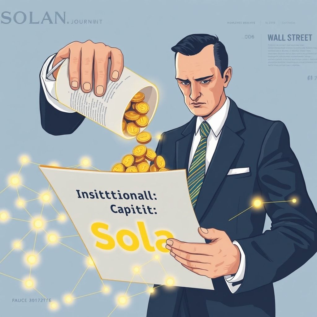Institutionelle Allokation: 1,5 Milliarden Dollar fließen trotz Crash in Solana-ETFs