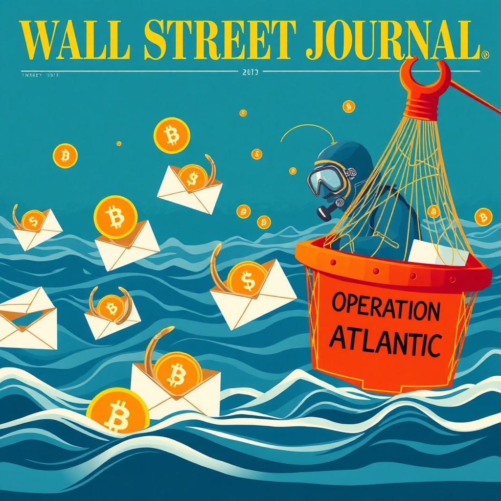 Internationale Ermittler starten "Operation Atlantic" gegen Krypto-Phishing-Betrug