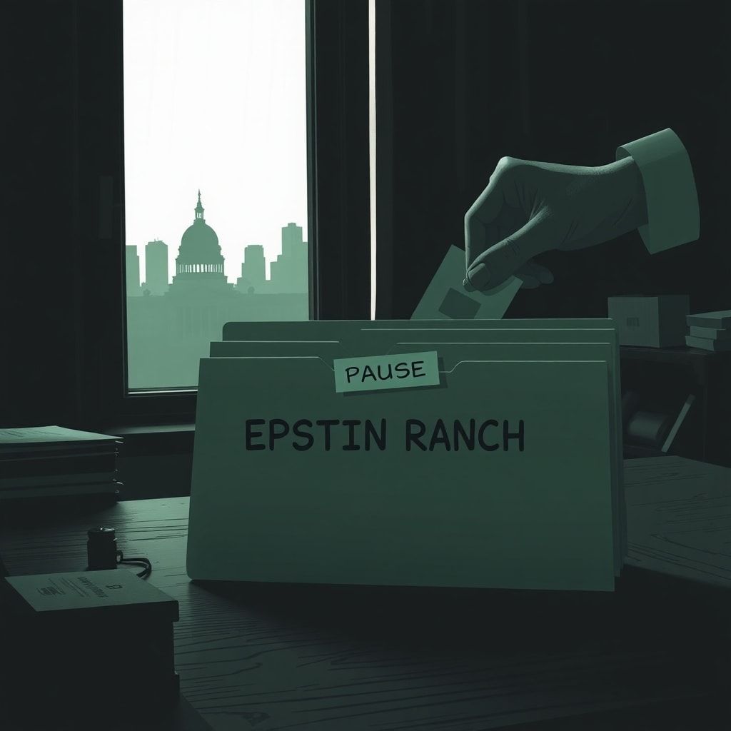 interne dokumente legen nahe: justizministerium bremste ermittlungen zu epstein-ranch unter trump