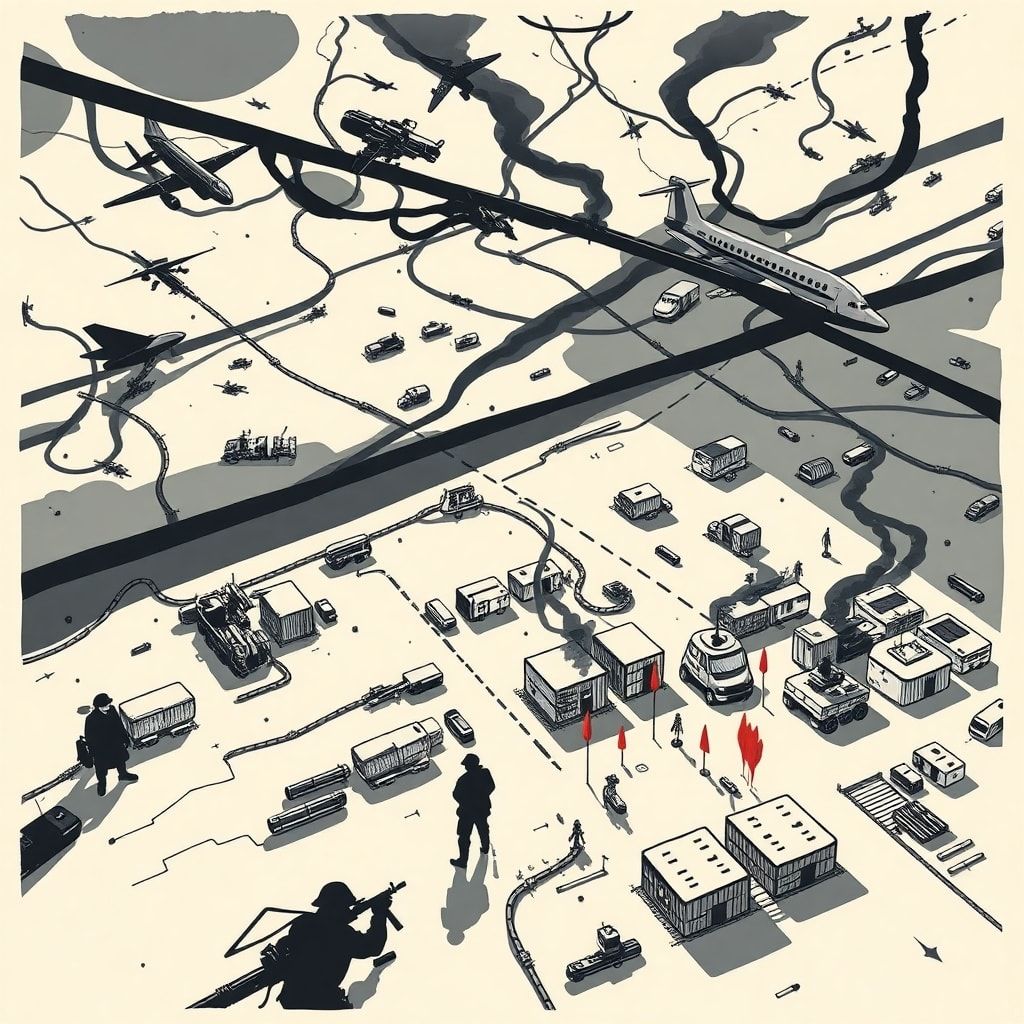 Irans verdeckte Waffenkammer: Wie Teheran Trumps militärische Logistik lahmlegt