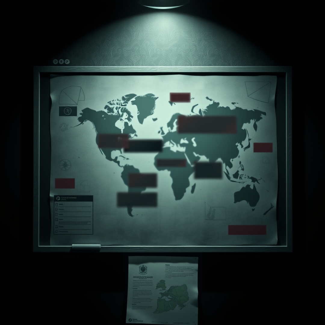 Justizdokumente enthüllen rätselhafte Notizen auf Epsteins Schulwandtafel