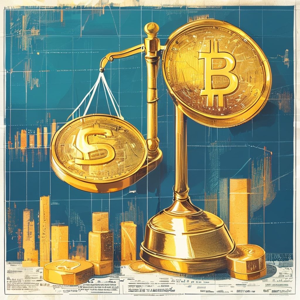 Kapitalflucht in digitale Werte: Bitcoin-ETFs überholen Gold-Fonds