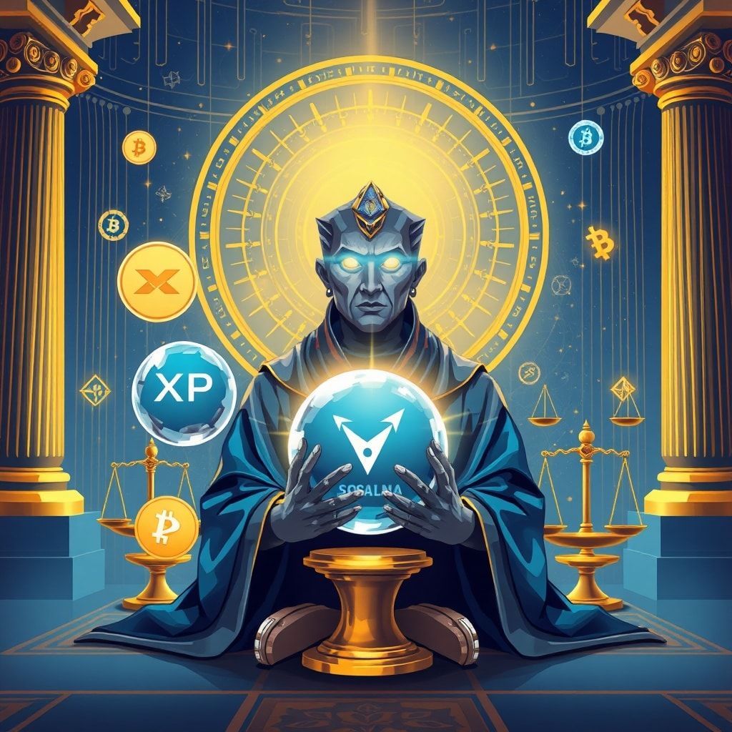 KI-Prophet Google Gemini prophezeit Kursziele für XRP, Solana & Cardano bis 2026
