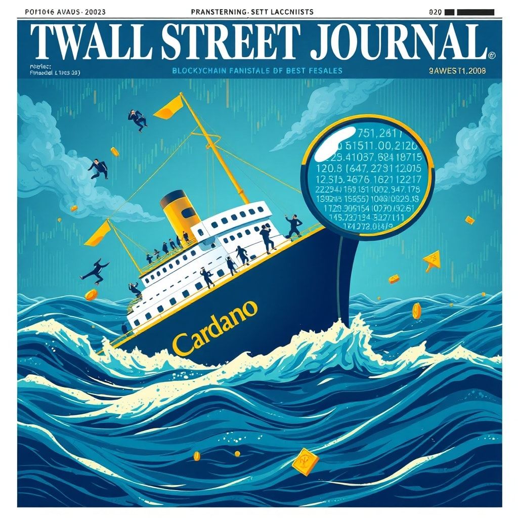 Krypto-Experte warnt: Cardano könnte um 80% einbrechen - Netzwerk als "nutzlosester" Chain kritisiert