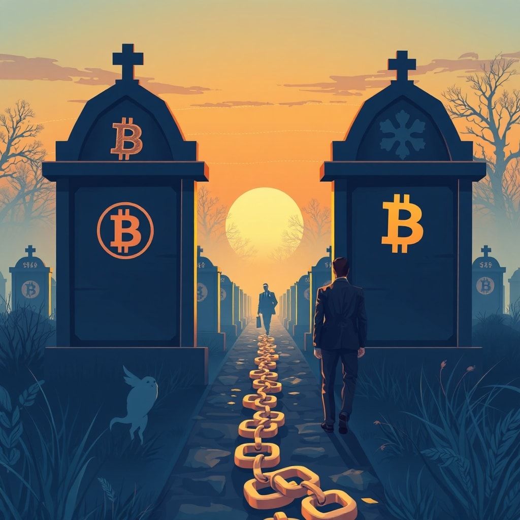 Krypto-Kreditgeber BlockFills meldet Insolvenz an – Milliardenpoker auf dem Krypto-Friedhof