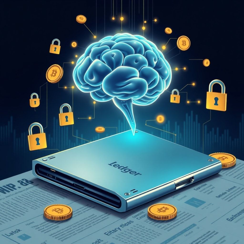 Ledger und MoonPay ermöglichen KI-gesteuerte Krypto-Transaktionen per Hardware-Wallet