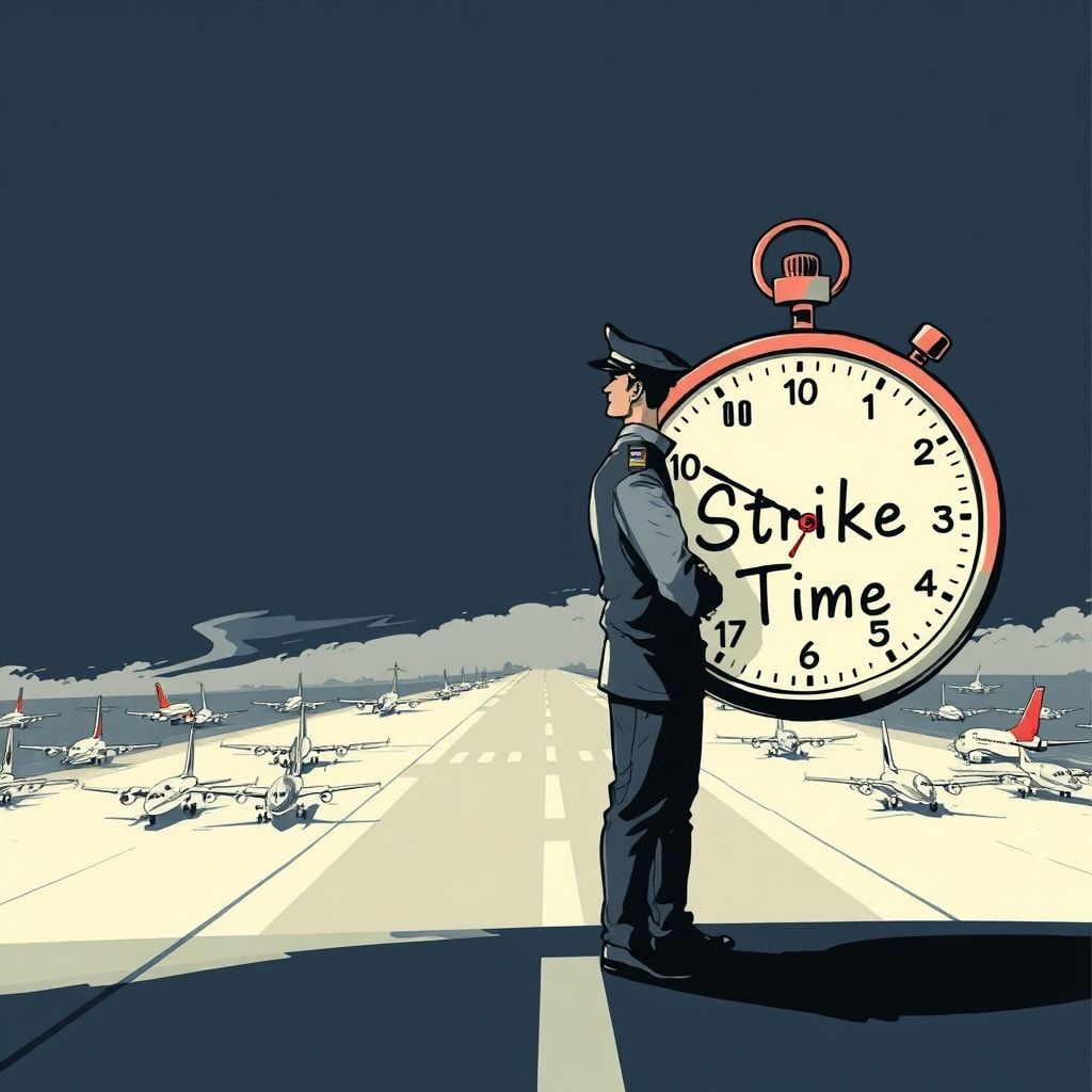 Lufthansa-Piloten setzen deutschen Luftverkehr mit neuem Streik unter Druck