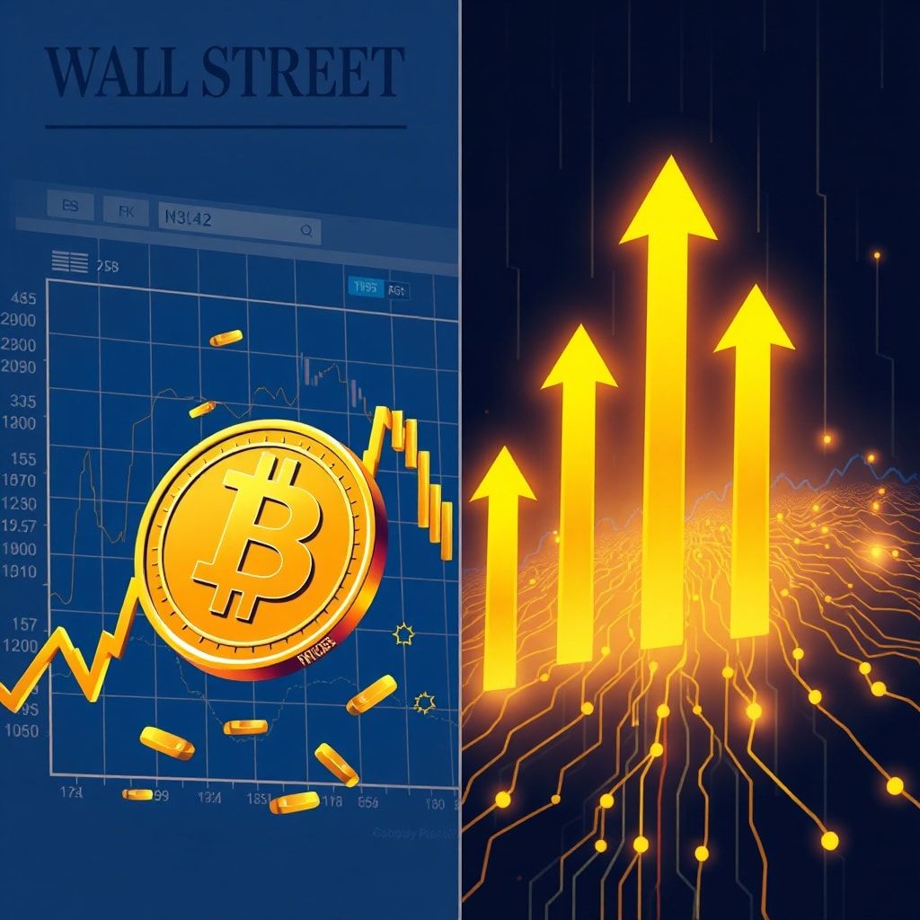 Marktturbulenzen: Bitcoin korrigiert, KI-Tokens als vermeintliche Safe-Haven-Assets