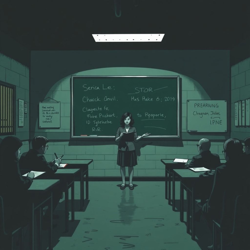 Maxwells Gefängnis-Klassenzimmer: "Miss Maxwell" leitet Empowerment-Programm in texanischer Justizvollzugsanstalt