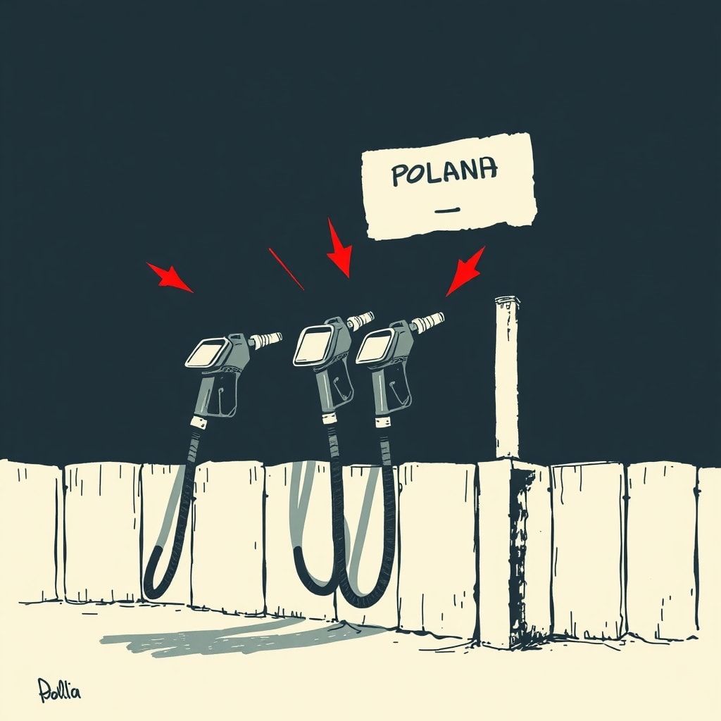 Nationaler Notstand im Kraftstoffverkehr: Zoll richtet Grenzbarrieren gegen Tank-Touristen ein