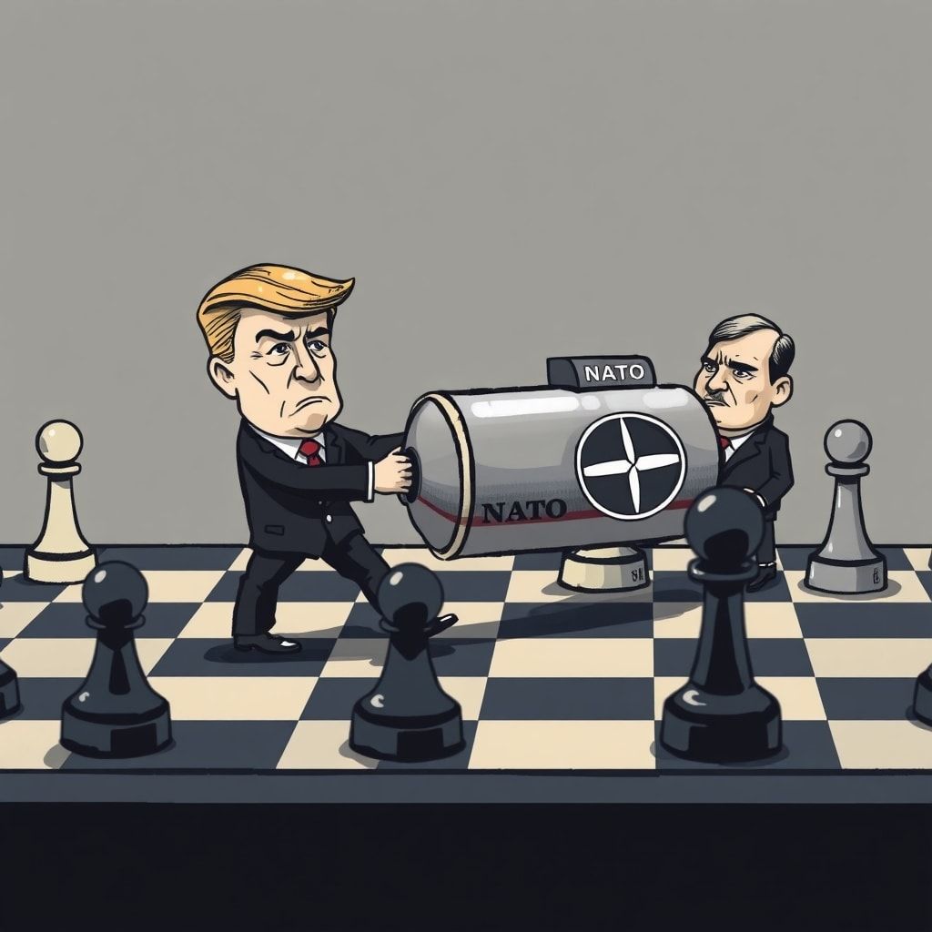 "Nato-Staaten sollen Öltransporte sichern: Trump fordert Solidarität im Iran-Konflikt"