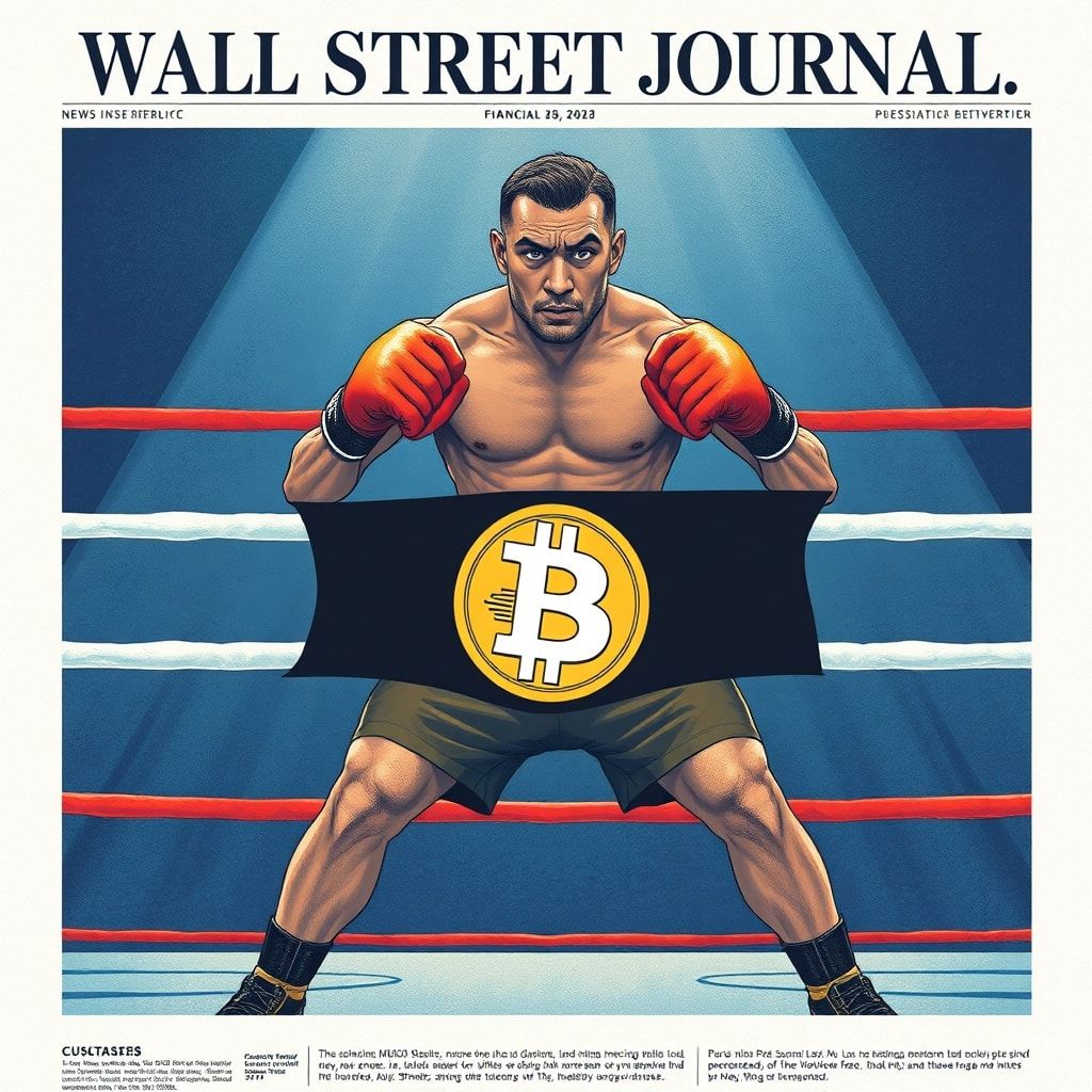 Netflix verbietet Bitcoin-Logo auf Boxer-Trunks – Sponsoring-Deal platzt kurz vor Kampf