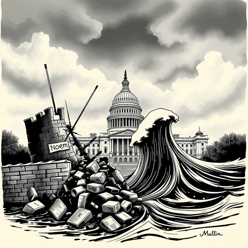 Noems Sturz und Mullins Aufstieg: Der Washingtoner Machtkampf eskaliert