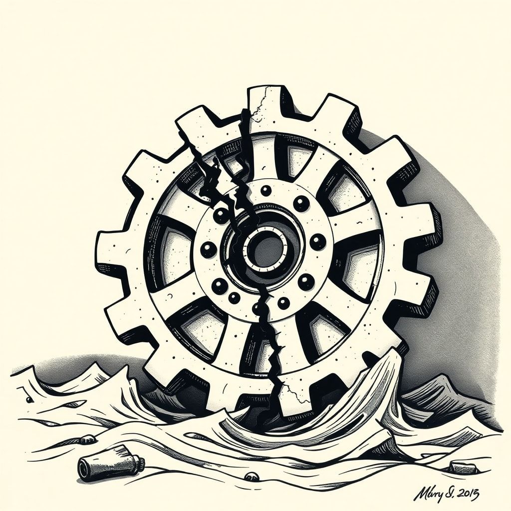 Ökonomisches Erdbeben: Deutsche Industrie erleidet historischen Auftragseinbruch