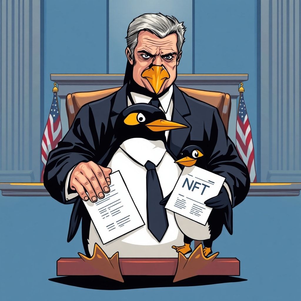 Original-Pinguin-Konzern klagt gegen Pudgy Penguins wegen Markenrechtsverletzung