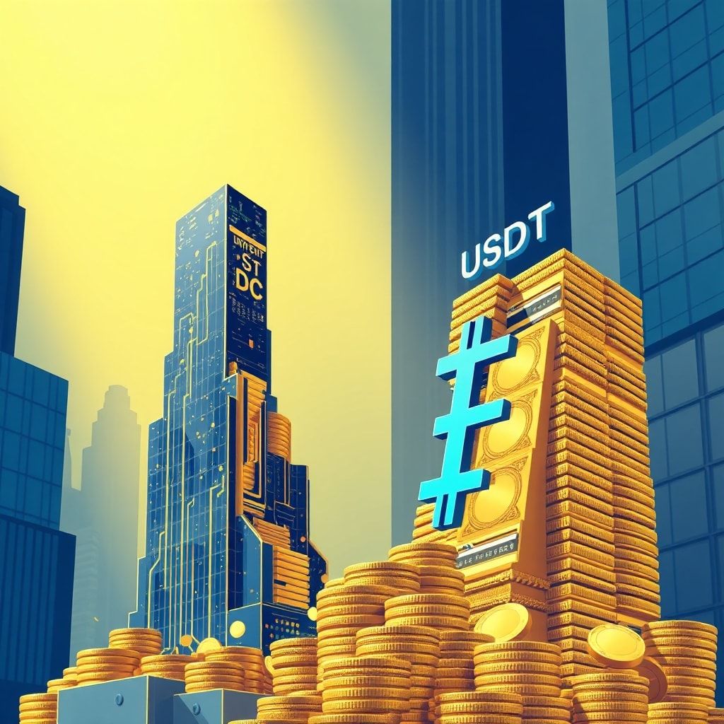Paradigmenwechsel im Digitalen Zahlungsverkehr: USDC dominiert Stablecoin-Markt mit Rekordvolumen