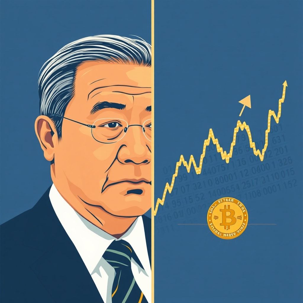 Politische Distanzierung: Japans Finanzministerin von Meme-Coin-Rally überrascht