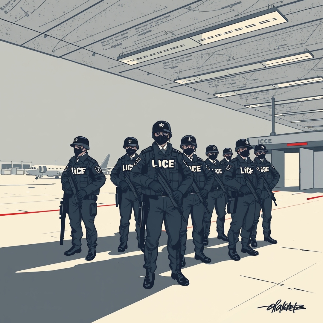 Politische Machtprobe: Trump droht mit ICE-Einsatz an Airports im Haushaltsstreit