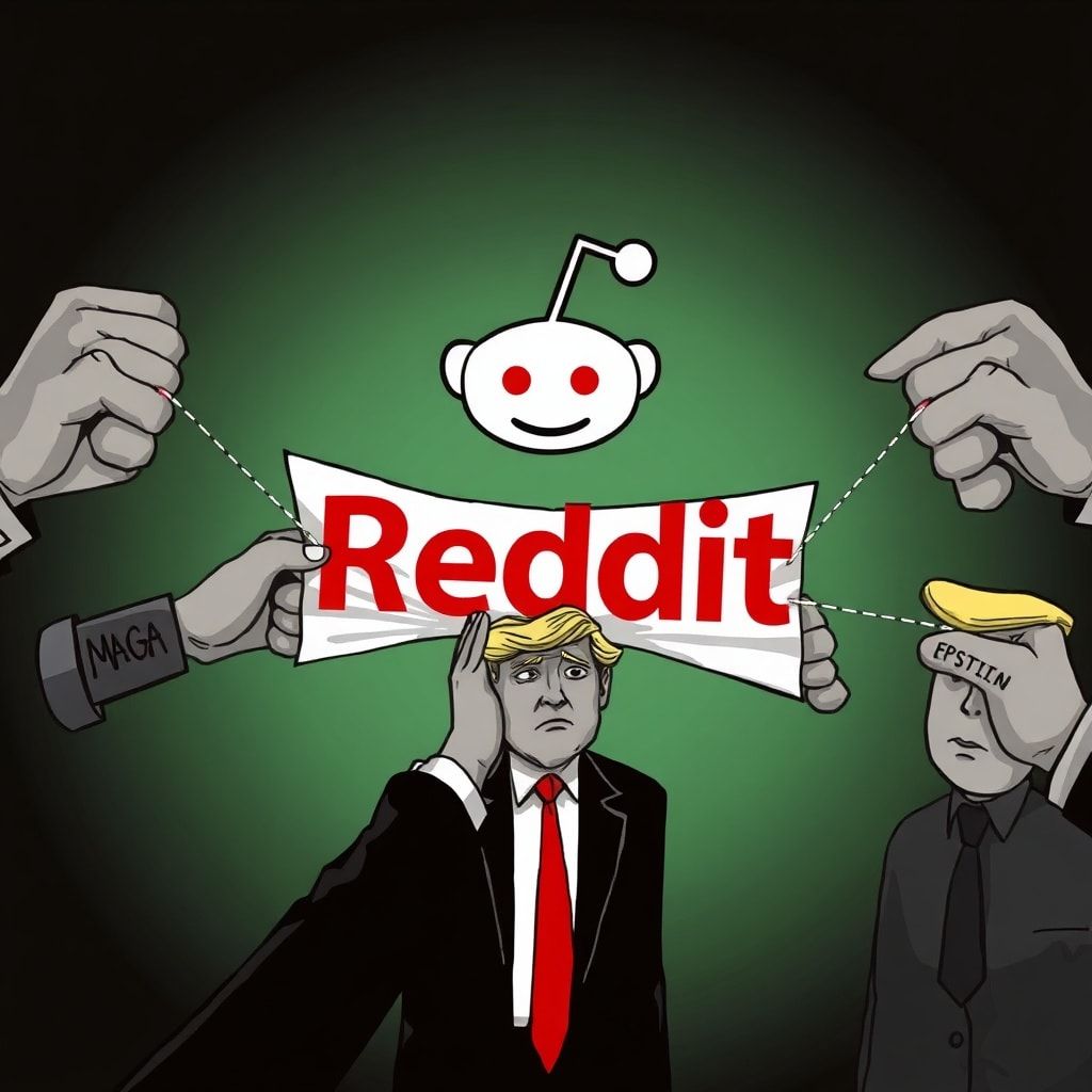 Reddit-Subforum für Epstein-Fälle soll von politischen Gruppen unterwandert sein