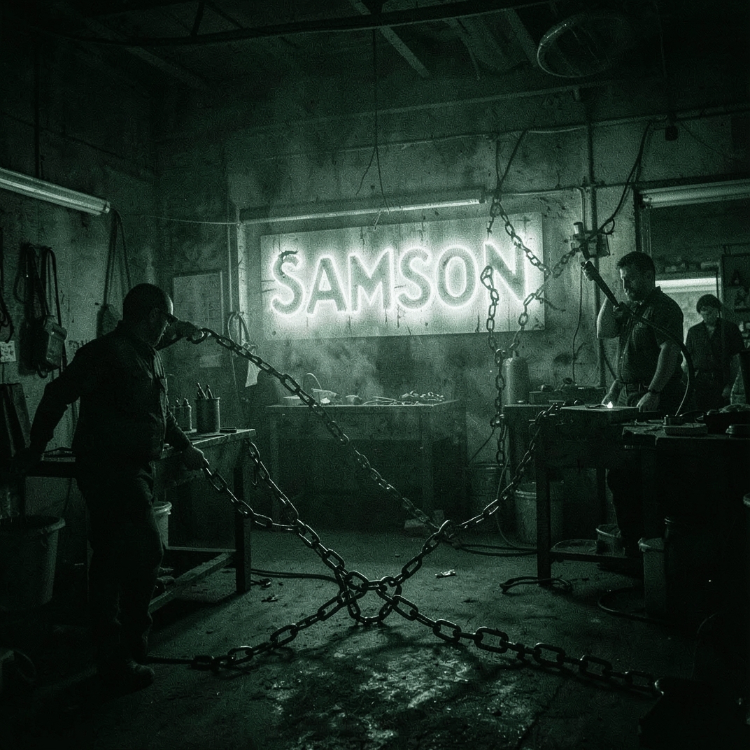 Schweißfirma mit biblischem Namen löst Verschwörungstheorien aus