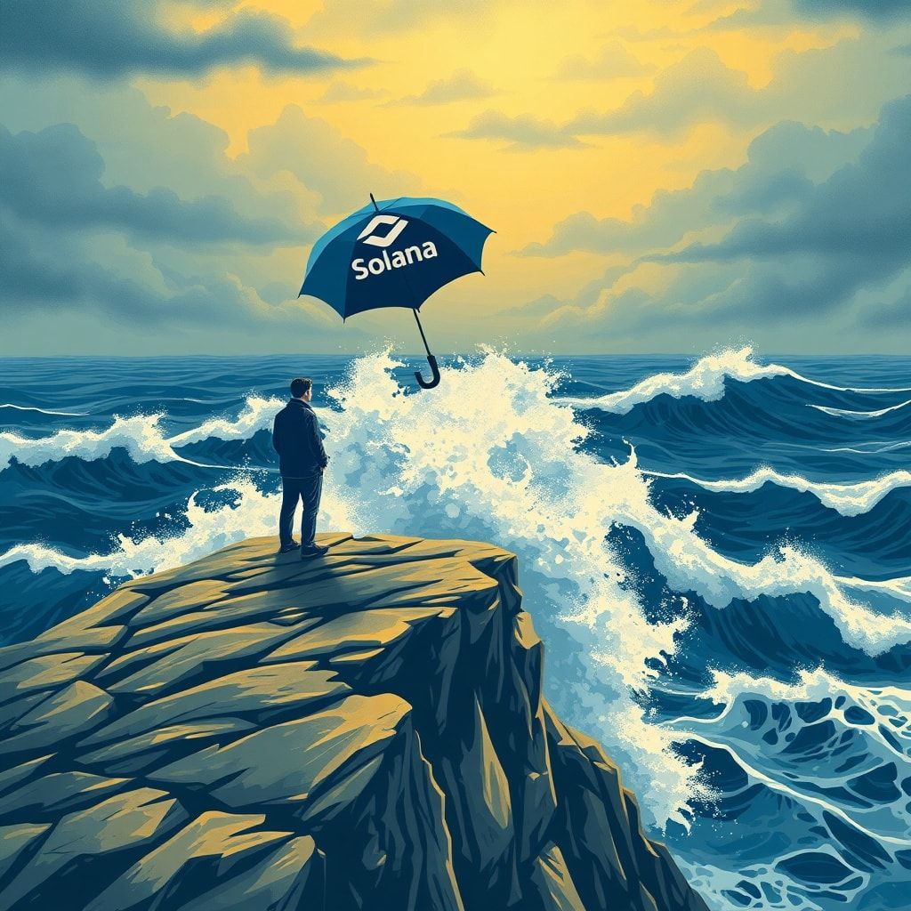 Solana-Preis bricht ein: Verkaufsdruck explodiert um 800% - Experten warnen vor Kollaps auf 65 Dollar