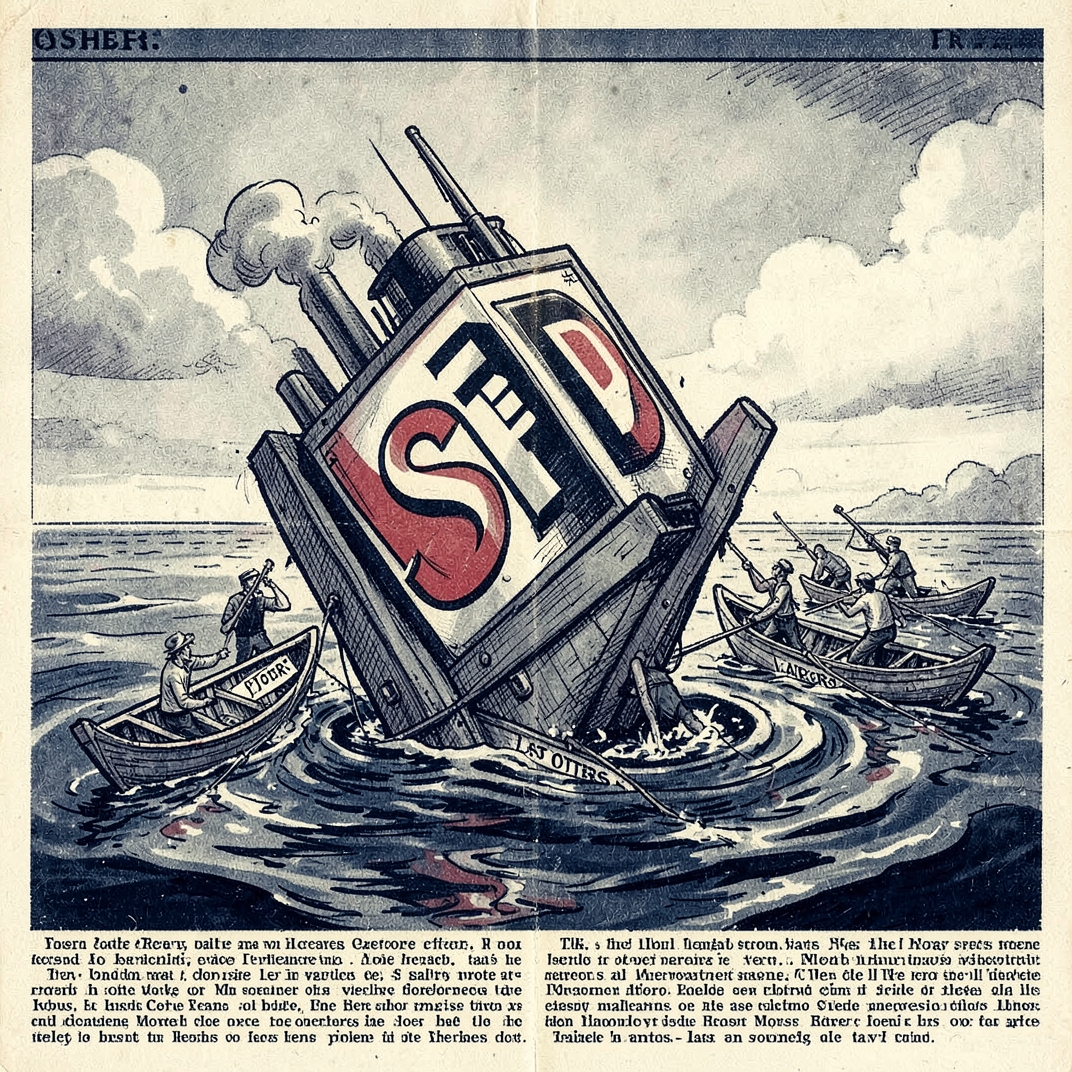 SPD erleidet Schiffbruch: Historische Wahlniederlage erschüttert Partei bis in die Grundfesten