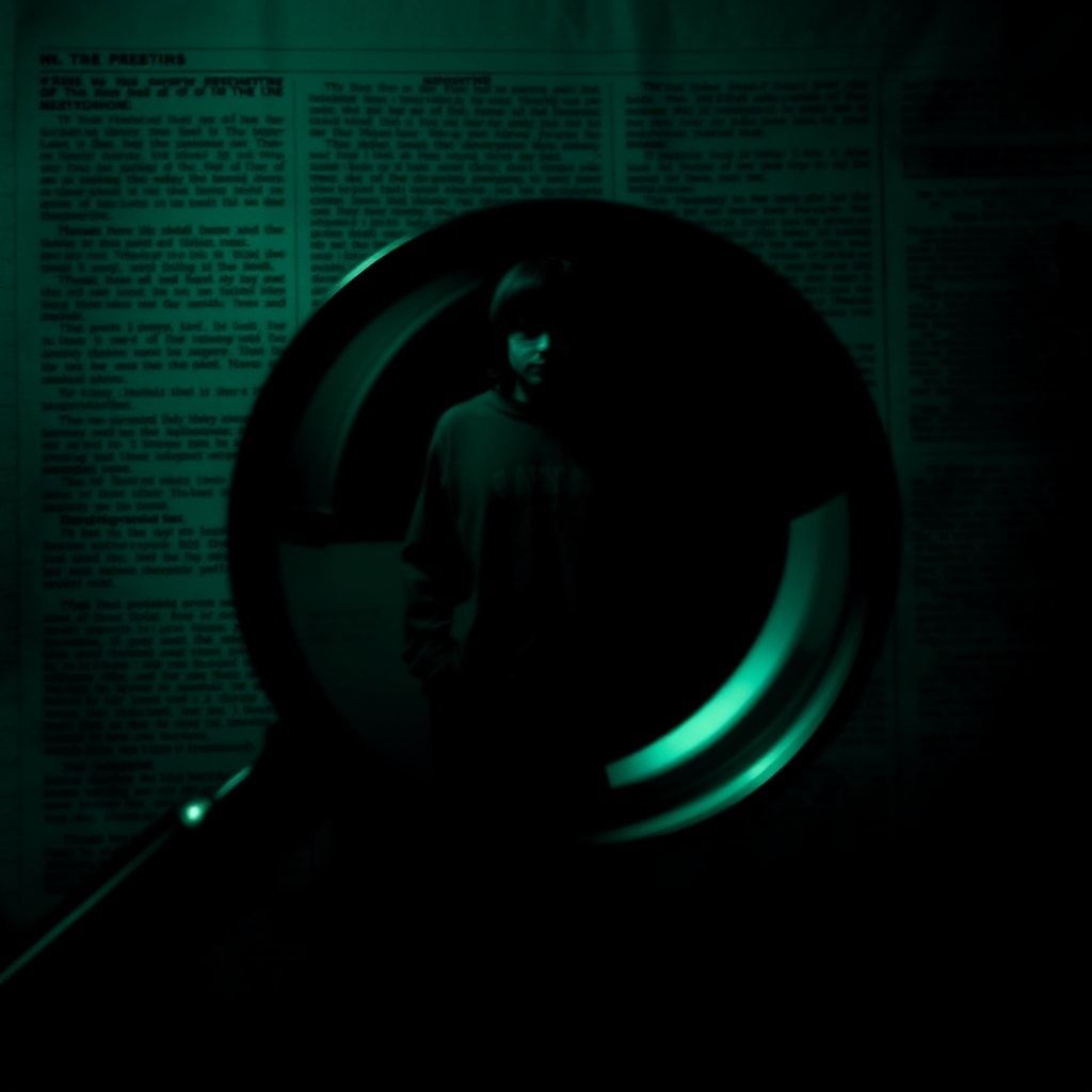 Spiegelt sich in Epsteins Foto ein unbekannter Fotograf?