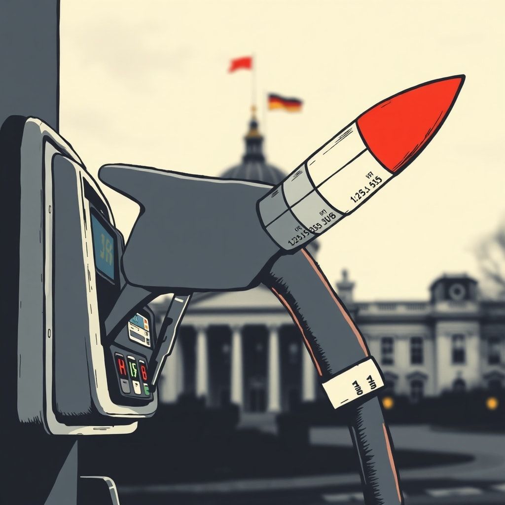 Spritpreisexplosion nach iranischem Konflikt gefährdet Bundestagswahlkampf