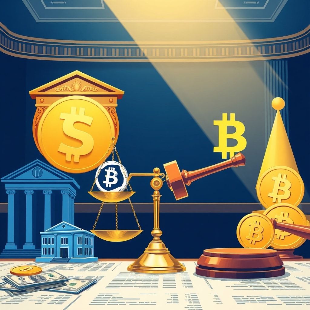 Stabile Münzen: Experte warnt vor Bankenkrise durch regulatorische Unsicherheit