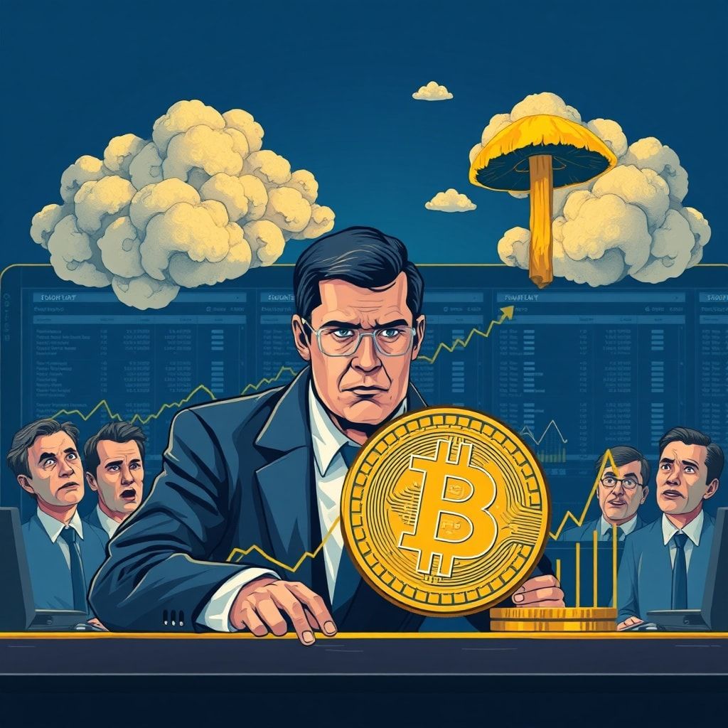 Strategen-Duell um Bitcoin: Analystin beharrt auf 10.000-Dollar-Marke trotz nuklearer Kritik