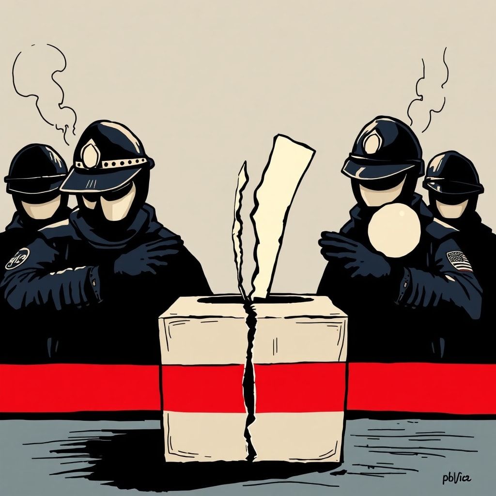 Stuttgart im Ausnahmezustand: Polizei riegelt „linkes Spektrum“ vor Landtagswahl ab