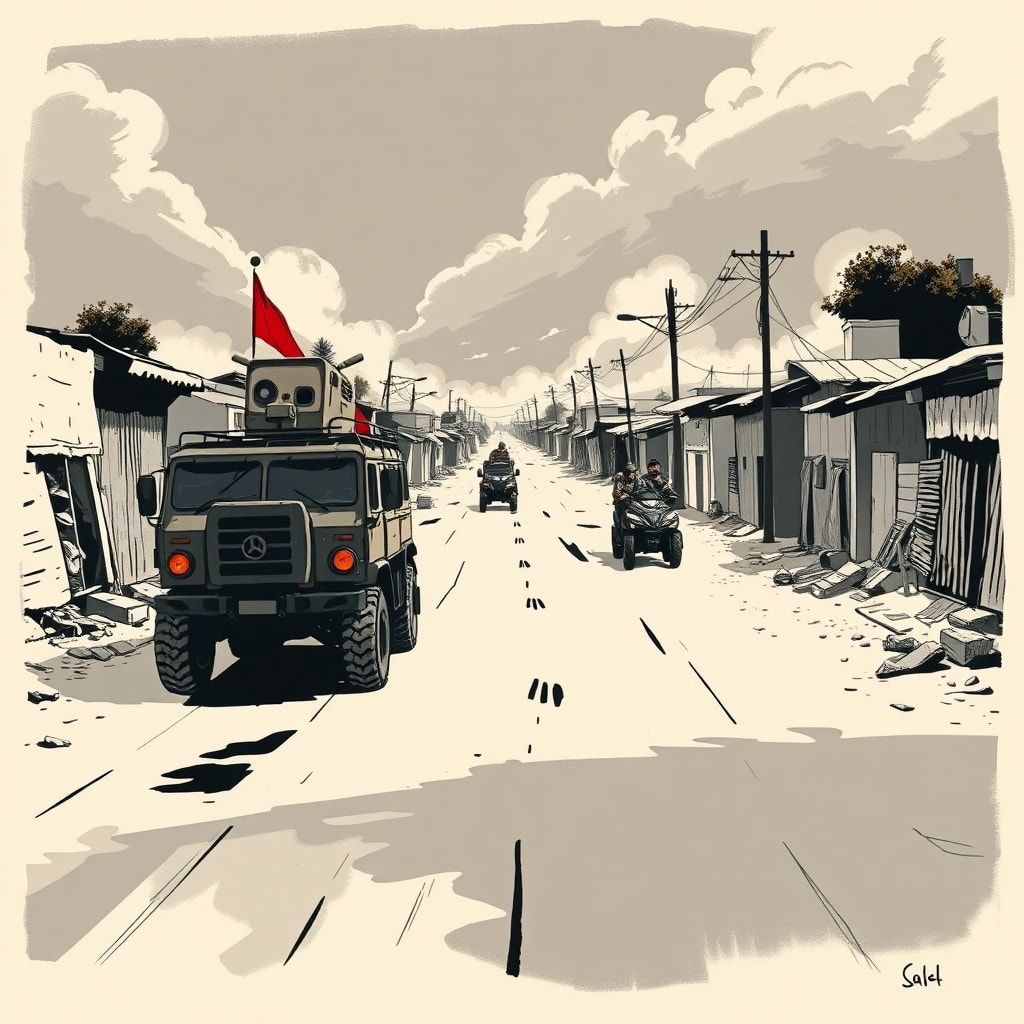 Südafrika marschiert in Kapstadt ein: Die Armee im Krieg gegen die Banden