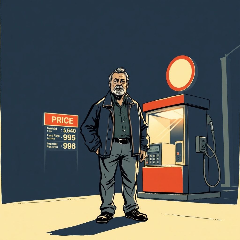 Tankstellen-Pächter am Rande des Ruins: Wenn die Zapfsäulen glühen, bleibt nur Leere