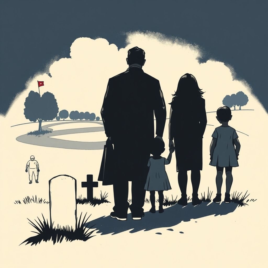 Trauernde Angehörige werfen Trump Golfspiel vor – Familie des gefallenen Piloten empört