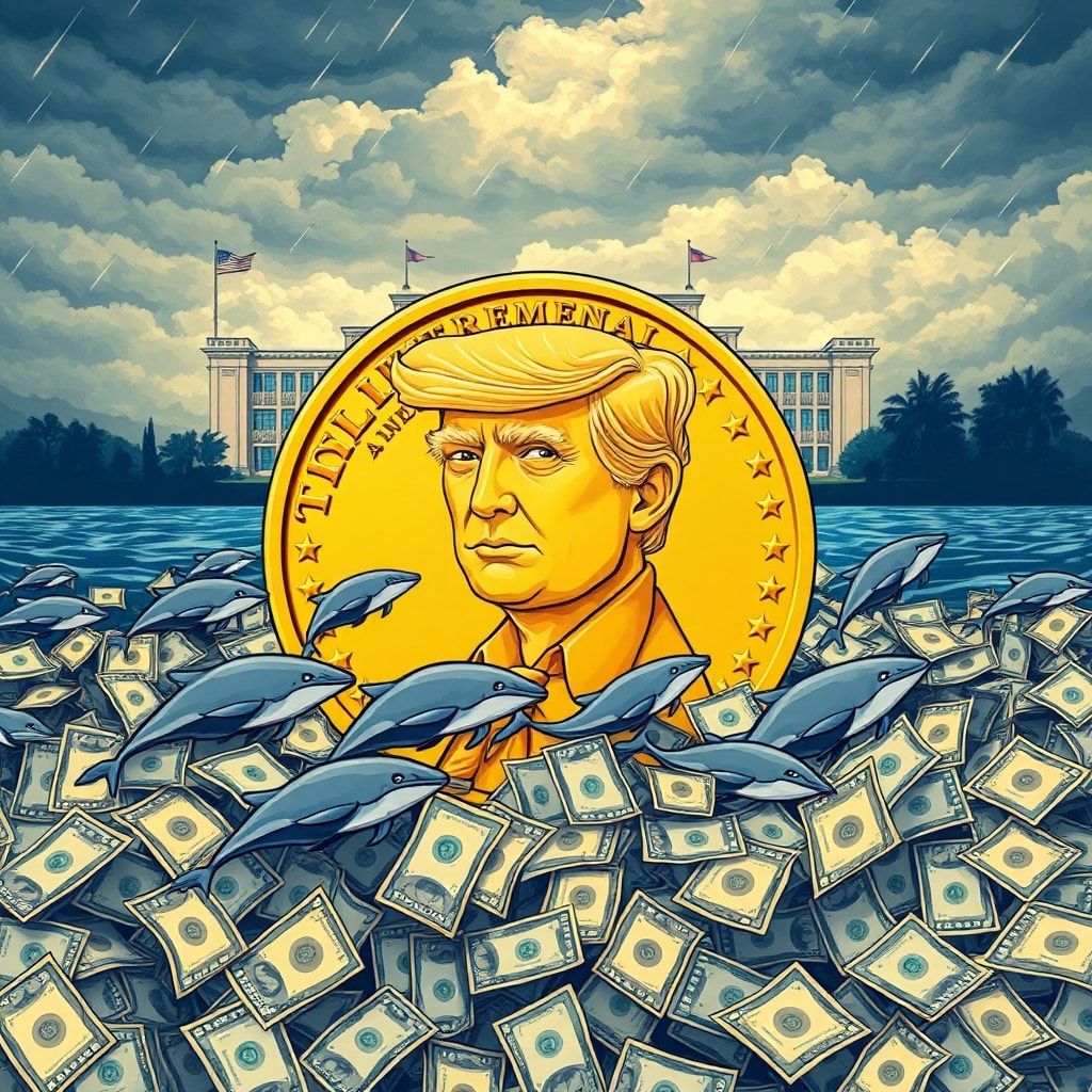 Trump-Meme-Coin: 97% des Angebots konzentriert sich auf 100 Wallets